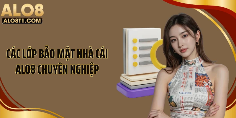 Các lớp bảo mật nhà cái ALO8 chuyên nghiệp