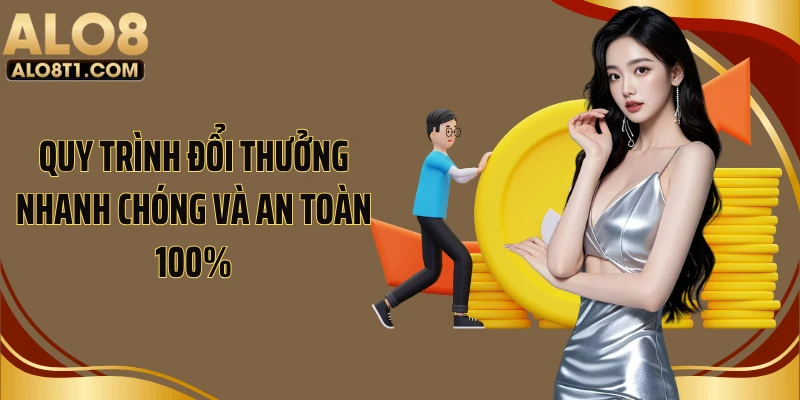 Quy trình đổi thưởng nhanh chóng và an toàn 100%